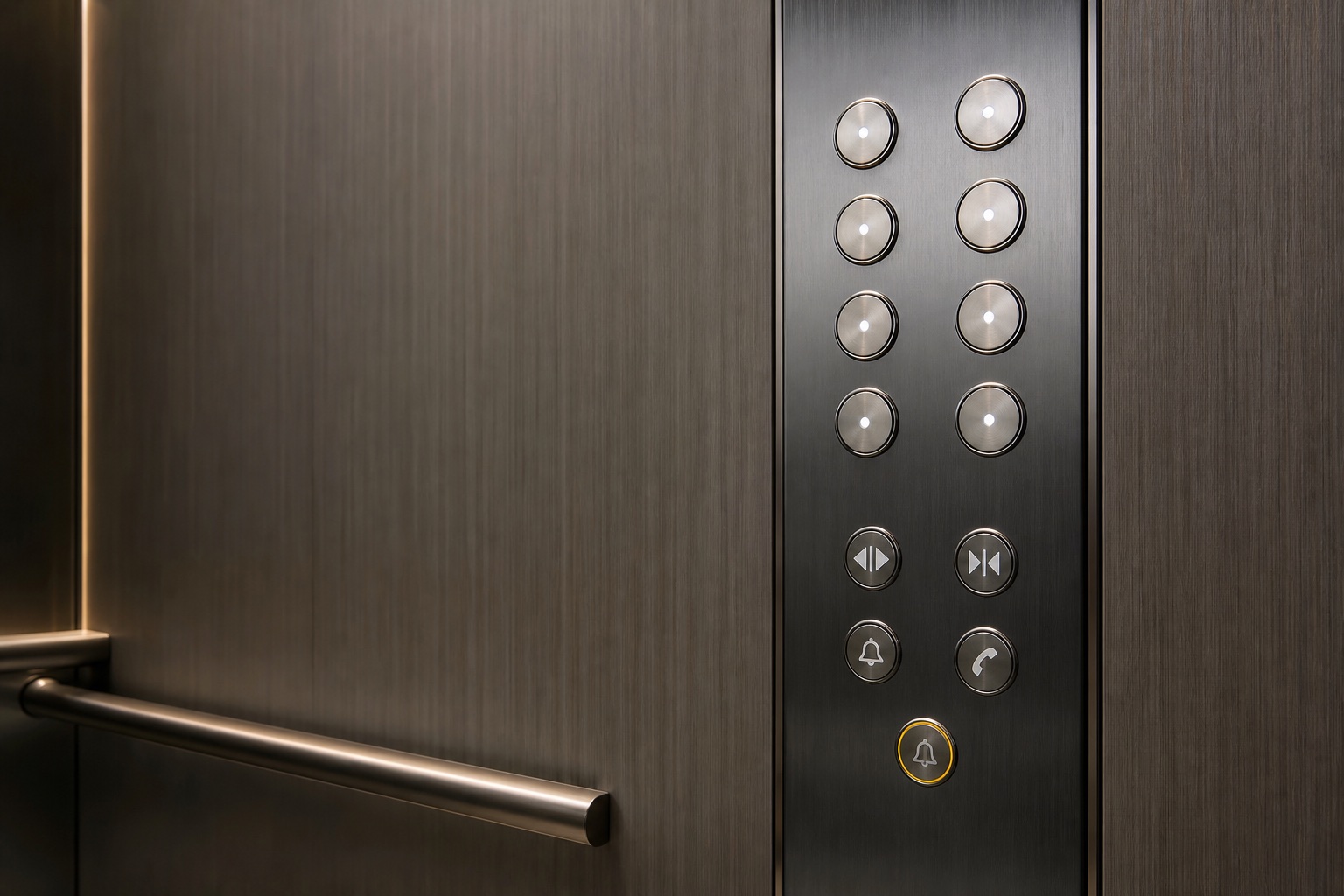 Elevator operating panel design
